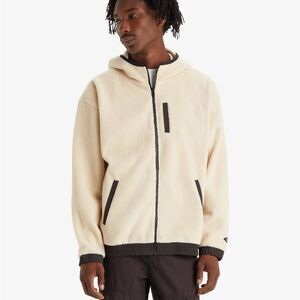 Levi’s HOODED SHERPA ZIP-UP SWEATSHIRT